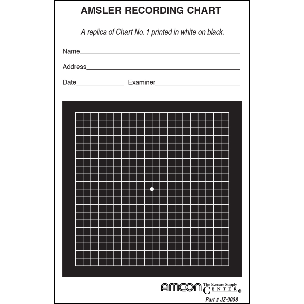 Tablette grille inversé d'Amsler(pc)